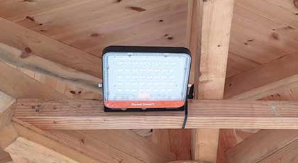 BL-40000 | 2700 lm Park Pathway Solar Lamp