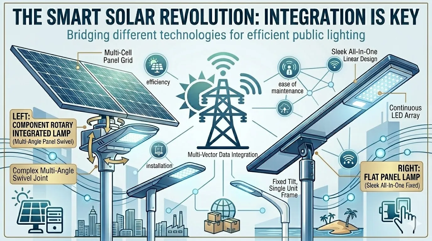 Integrated Solar Street Lights: A "Golden Solution" for Cost Reduction and Efficiency Improvement in Overseas Projects