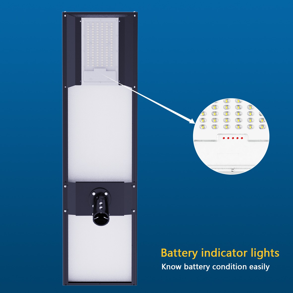  Battery indicator lights