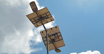 smart city solar lighting