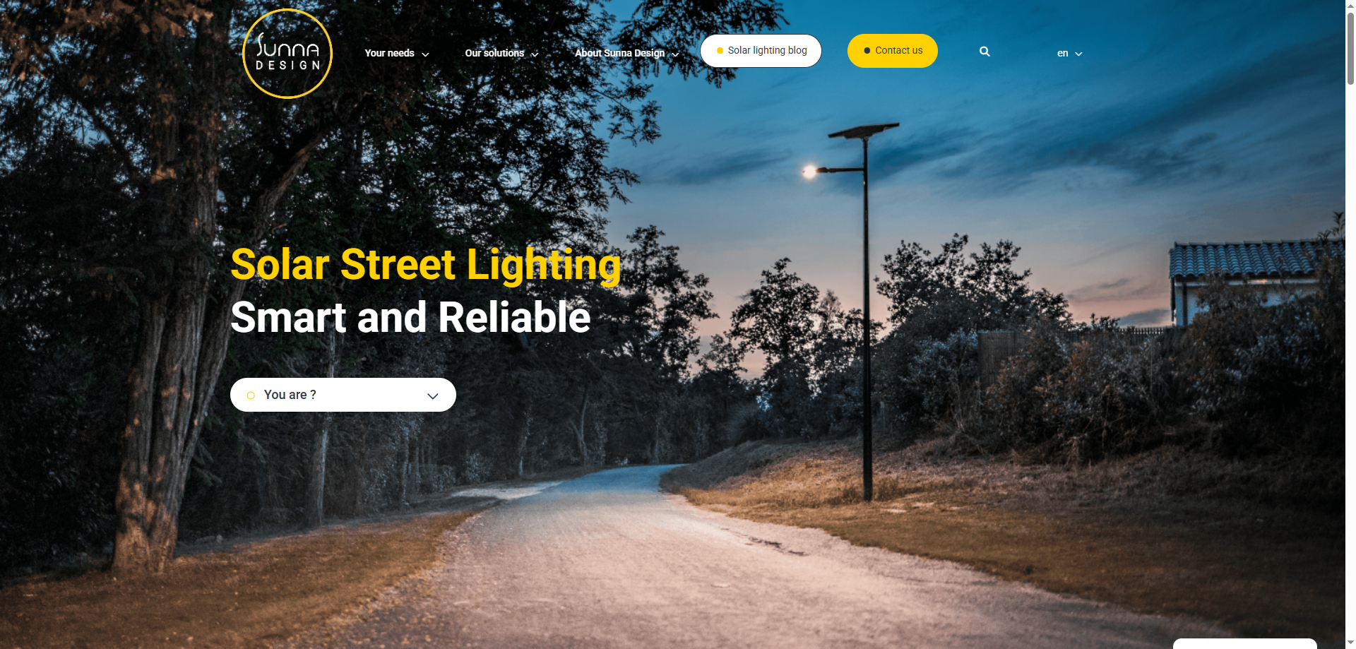 website homepage-Sunna